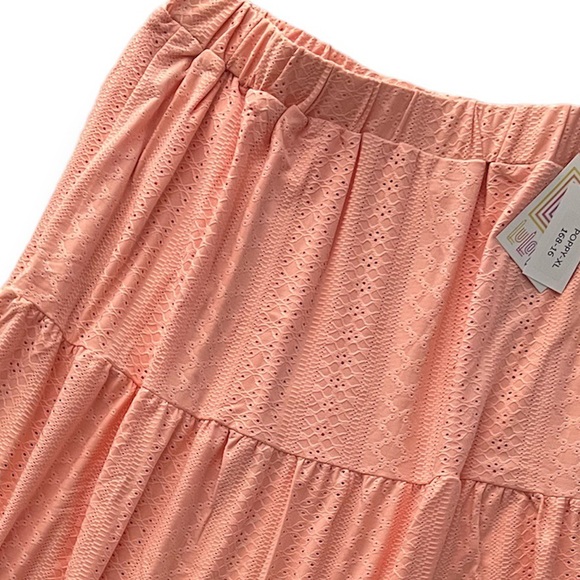 LuLaRoe Poppy Tiered Maxi Skirt - Picture 2 of 3